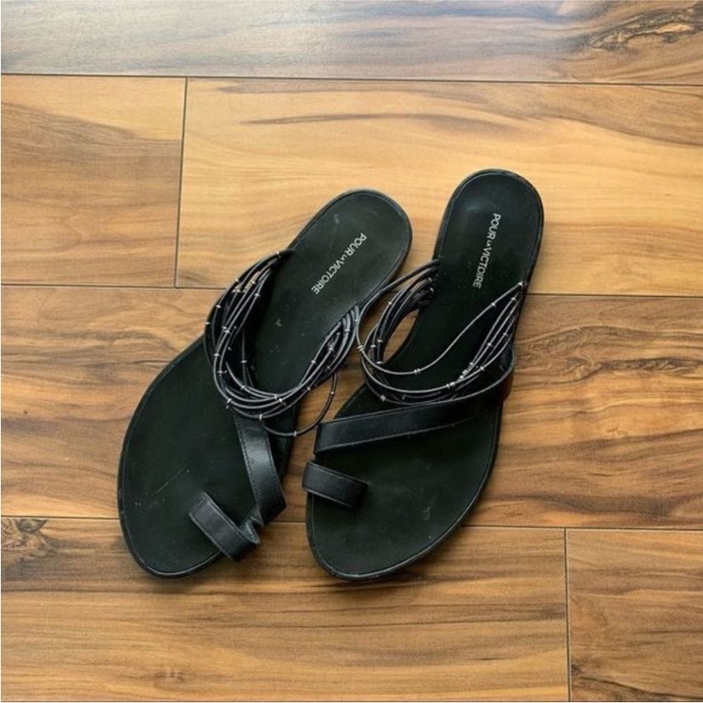 POUR la victoire strap sandals 7